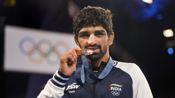 Aman Sehrawat Promoted to OSD by Northern Railway After Winning Bronze at Paris Olympics 2024