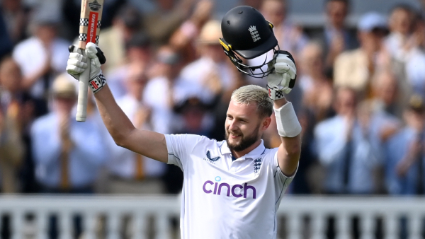 Gus Atkinson scored a century at number 8