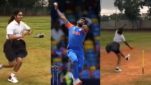 School Girl s Bumrah-Inspired Bowling Video Goes Viral Sparks Demand for Grooming by BCCI