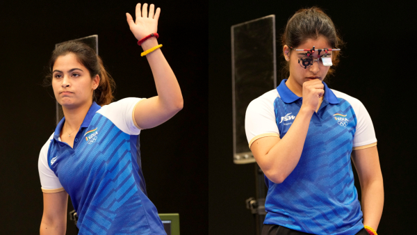 Manu Bhakar just misses the 3rd medal Manu Bhakar just misses the 3rd medal