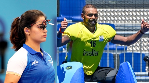 PR Sreejesh and Manu Bhaker to Lead India as Flag Bearers at Paris Olympics 2024 Closing Ceremony