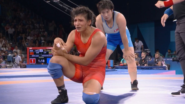 Paris Olympics 2024 Nisha Dahiya Played for 30 seconds in middle of pain Overcoming Injury and Defeat