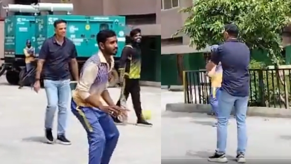 Rahul Dravid Plays Cricket with NCA Ground Staff Video Goes Viral