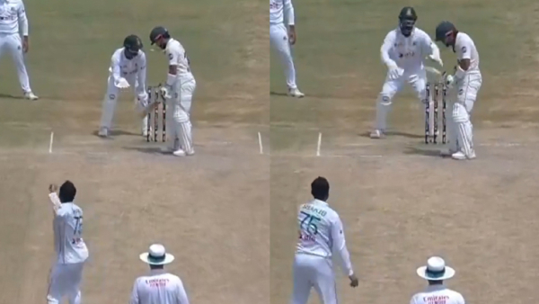 umpire reprimanded Shakib Al Hasan on the field