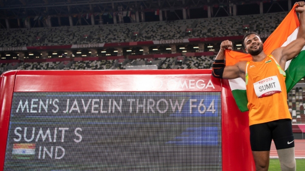 Sumit Antil Set to Lead India s Paralympic Team with High Hopes in Paris 2024