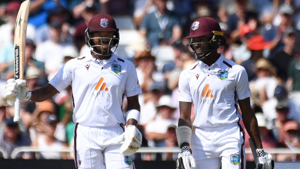 West Indies South Africa Test Match Draw Maharaj man of the match