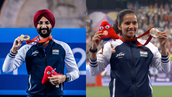 Paris Paralympics Closing Ceremony 2024 Harvinder Singh- Preeti Pal selected as India flag bearers