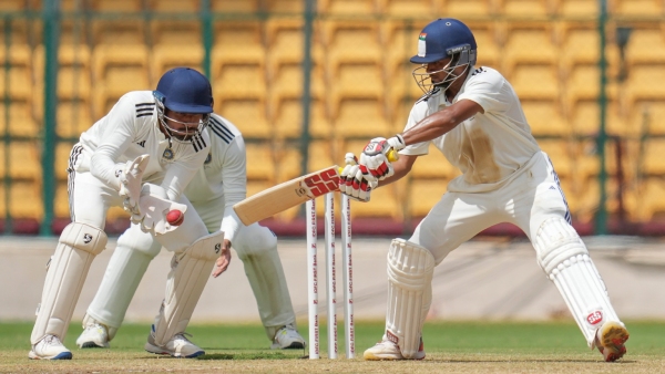Sarfaraz Khan brother Musheer Khan scored a century in Duleep Trophy 2024