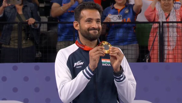 Who is Nitesh Kumar who won gold medal in Paris Paralympics 2024