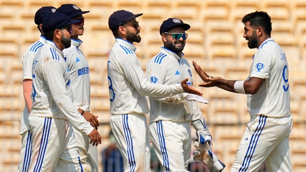 India Takes Control with 308-Run Lead Against Bangladesh on Day 2 of First Test