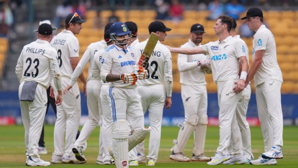 India Records Lowest Total at Home in Bangalore Test Against New Zealand