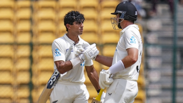 Rachin Ravindra Scores Historic Century for New Zealand in Bangalore