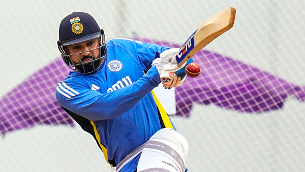 Rohit Sharma practice for New Zealand Test series