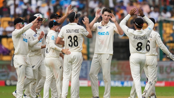 India Sets 107-Run Target for New Zealand in Thrilling First Test