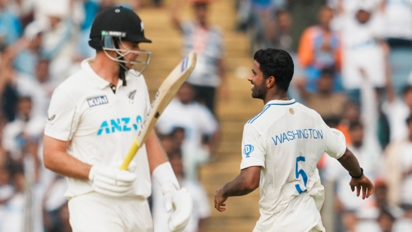 Washington Sundar s 10 Wickets Keep India s Hopes Alive in Pune Test