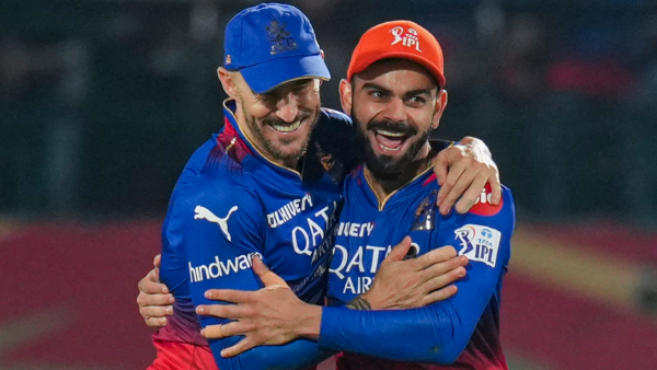 Former captain Fap du Plessis bids emotional goodbye to RCB fans