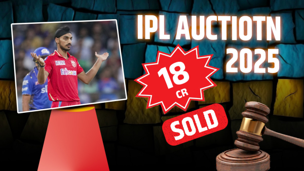 IPL Mega Auction 2025 Arshdeep singh Sold to PBKS for rs15 Crores Full Player List and Updates in kannada