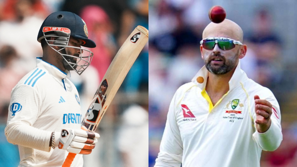 IND vs AUS Nathan Lyon questions Rishabh Pant about IPL bid at Perth Test