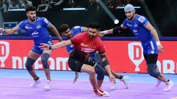 Pro Kabaddi Haryana Steelers beat Bengaluru Bulls