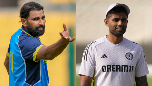 What did Suryakumar Yadav say about Mohammed Shami being left out of the first T20 against England