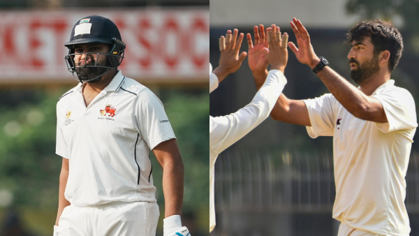 Ranji Trophy Why didn t the bowler celebrate after taking Rohit Sharma wicket