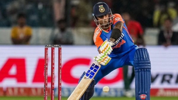 Suryakumar Yadav Eyes Historic Milestone of 150 Sixes in T20I Cricket During England Series