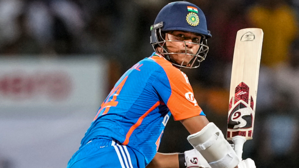 Yashasvi Jaiswal prepares to play in the Champions Trophy 2025 tournament