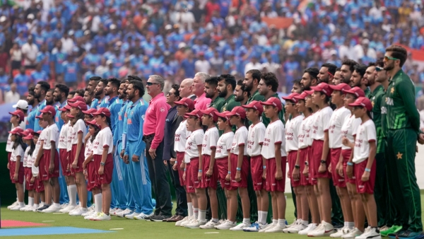 ICC Champions Trophy 2025 Pakistan has not hoisted the Indian national flag at the Karachi Stadium ICC Champions Trophy 2025 Pakistan has not hoisted the Indian national flag at the Karachi Stadium