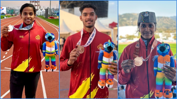 Karnataka Athletes Shine at 38th National Games with Gold in Women s 4x100m Relay