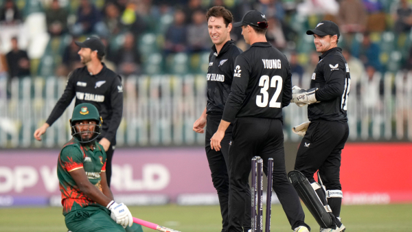 New Zealand beat Bangladesh to book place in semi-finals of 2025 Champions Trophy