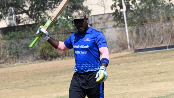 Karnataka Storms Into Semis of Nagesh Trophy as Sunil Ramesh Smashes Unbeaten 105
