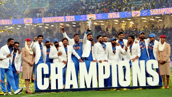 Rohit Sharma-Led India Wins Champions Trophy PCB Officials Absent from Presentation Ceremony