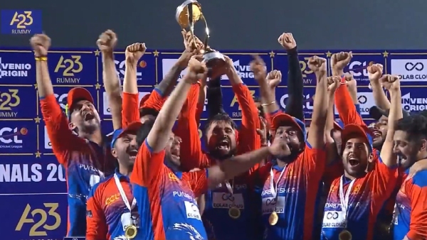 Punjab De Sher won first CCL trophy by defeating Chennai Rhinos