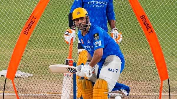 IPL 2025 MS Dhoni had great practice before the match against Mumbai Indians