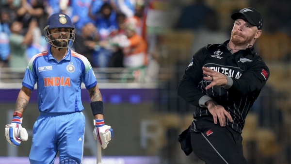 Glenn Phillips Stunning Catch Sends Virat Kohli Packing in His 300th ODI