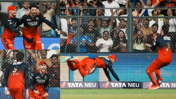 RCB Beats Mumbai by 12 Runs as Phil Salt and David Pull Off Sensational Boundary Catch