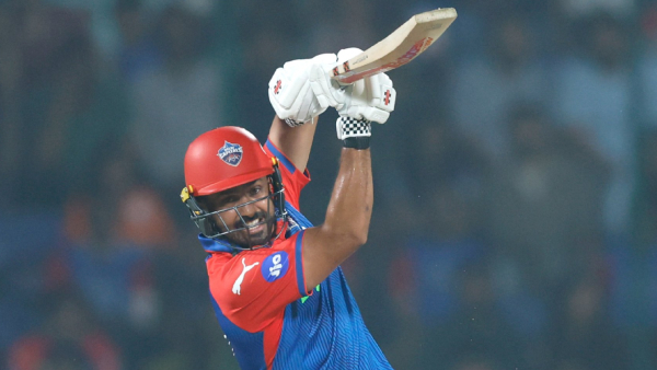 DC vs MI 2025 Karun Nair shines in IPL after three years scoring a half-century