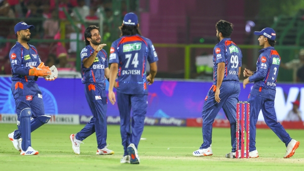 RR vs LSG IPL 2025 Toss Match Report Score batting and bowling performance kannada