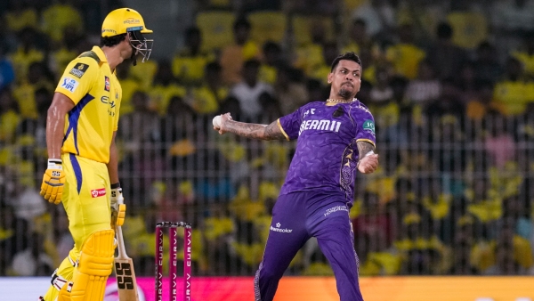 Sunil Narine won the Most Valuable Player award for his all-round performance against Chennai Super Kings