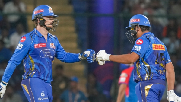 RR vs MI IPL 2025 Toss Match Report Score batting and bowling performance kannada