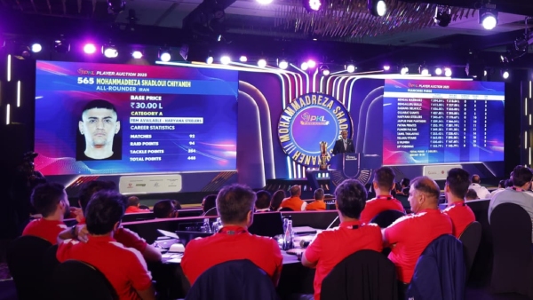 Mohammadreza Shadloui Becomes Most Expensive Player in Pro Kabaddi Auction 2025 at 2 23 Crore