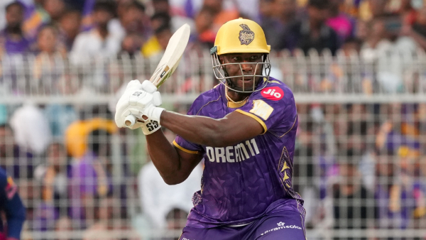 KKR Star Andre Russell Becomes Third Player Globally to Hit 750 T20 Sixes
