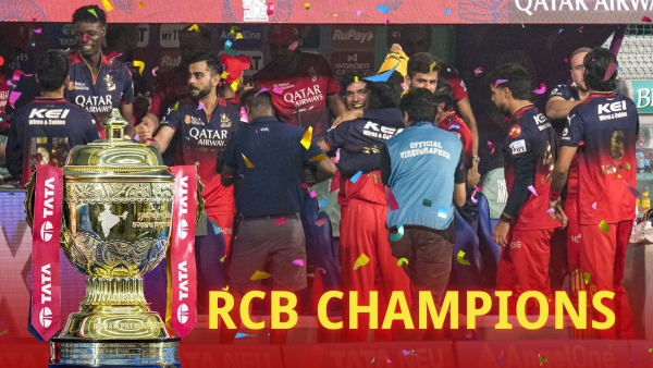 RCB vs PBKS IPL Final RCB Ends 17-Year Wait Lifts Maiden IPL Trophy