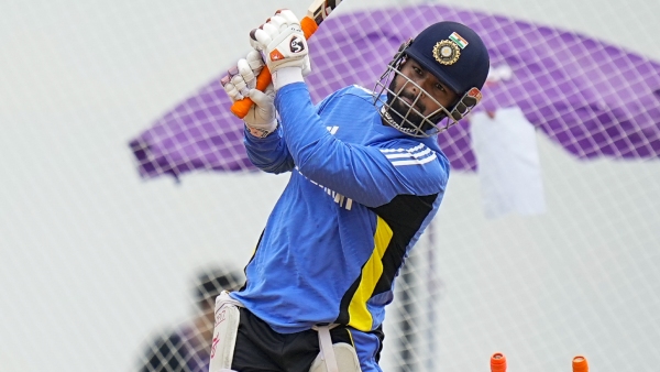 Rishabh Pant s Power-Hitting Sends Warning to England Damages Practice Venue Roof