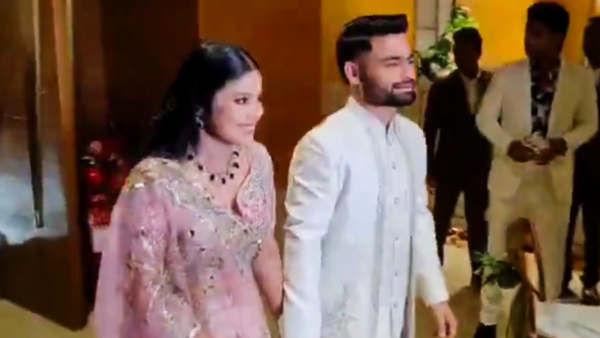 Rinku Singh and MP Priya Saroj Get Engaged in Star-Studded Lucknow Ceremony
