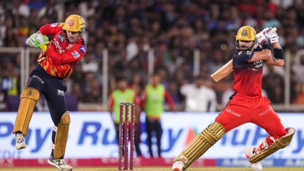 Virat Kohli Breaks IPL Boundary Record in Final Against Punjab Kings Virat Kohli Breaks IPL Boundary Record in Final Against Punjab Kings