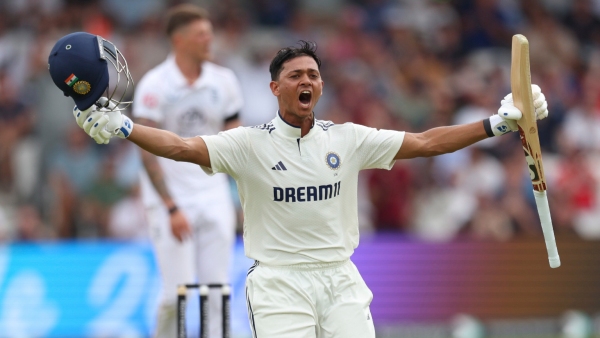 Jaiswal Eyes Historic Milestone in Second Test Against England