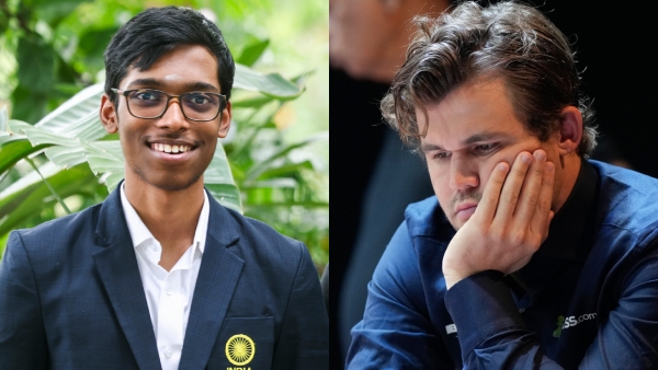 Indian Chess Star R Praggnanandhaa Defeats World No 1 Magnus Carlsen in Freestyle Chess Grand Slam