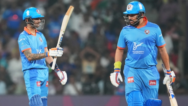 India vs Pakistan Legends Clash Yuvraj amp amp Afridi s Teams Battle for Bragging Rights