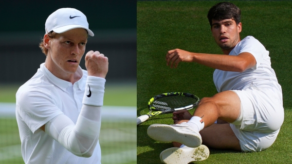 Sinner Makes History as First Italian Man to Win Wimbledon Singles Title Defeats Alcaraz